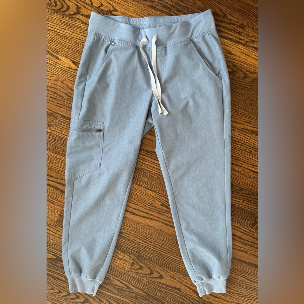 Figs Zamora Scrub Pant - Rare Heather Denim